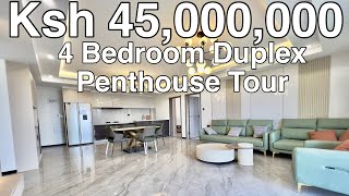 Inside a fully furnished house for sale | 4 bedroom duplex penthouse house interior design