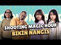 ADEL & JESSI CERITAIN KESERUAN SHOOTING MV MAGIC HOUR