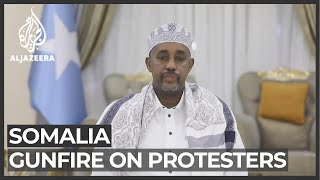 Somalia Heavy Gunfire Erupts At Opposition March In Mogadishu