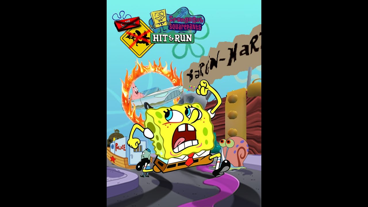 The Simpsons Hit & Run, Spongebob mod YouTube