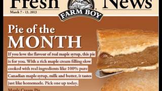 Farm Boy Commercial: Maple Cream Pie (HQ) screenshot 5