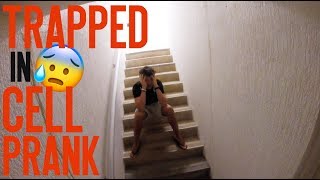 Trapped In A Jail Cell Prank