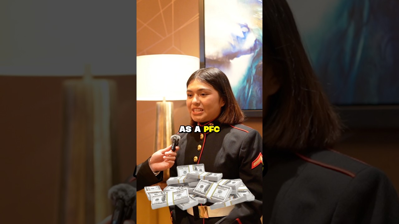 Сколько же зарабатывает рядовой морской пехоты! 🤯