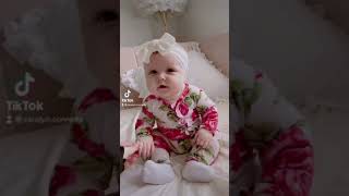 TRY NOT TO LAUGH! CUTE VIDEO OF BABY TIPPING OVER - FUNNY BABY VIDEO WILL MAKE YOU GIGGLE #SHORTS