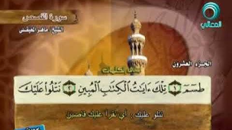 سورة القصص ماهر المعيقلي