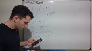 Exam FM Practice Problem #51. Only 25 Days until my exam