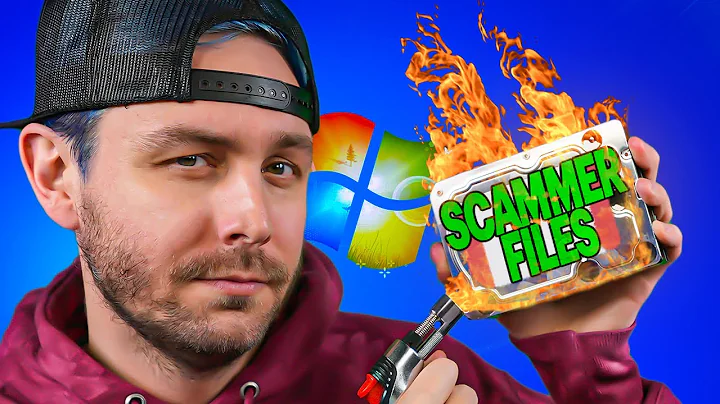 DELETING 200,000+ FILES FROM A SCAMMERS COMPUTER