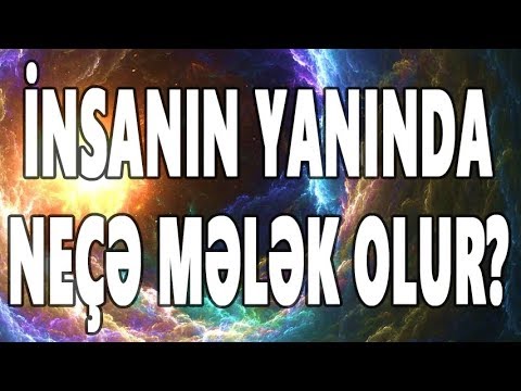 İnsanın yanında neçə mələk olur?