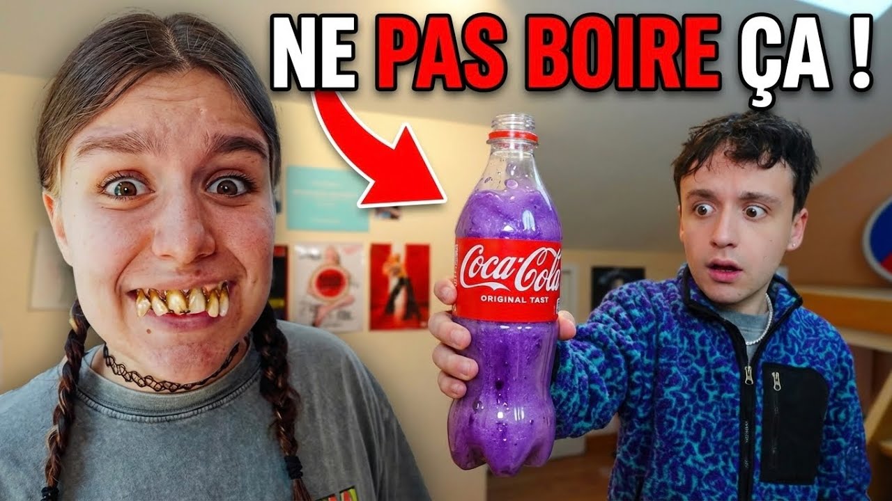 NE PAS BOIRE CETTE BOISSON MAUDITE ! - PINK LILY