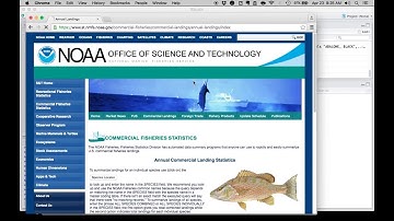 Web scraping NOAA