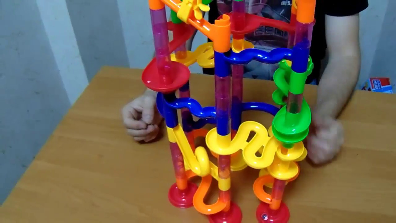 Динамический конструктор с шариками Marble Run - YouTube