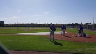 Cubs fielding drills 2/27/16