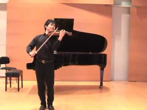 Daichi Nakamura Bach  Solo Sonata No.1 Fuga