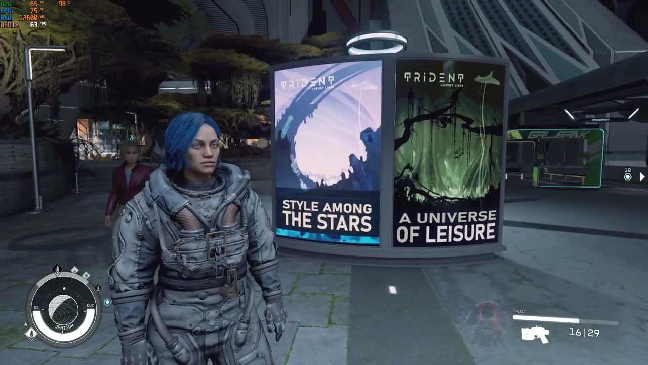 Starfield RTX 3060 ti Ryzen 5 3600 DLSS MOD frame rate