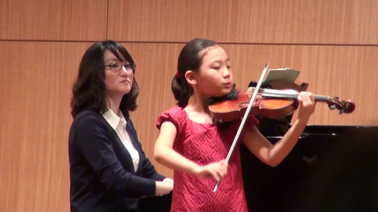 Beriot violin concerto No.9 - 이윤서, 스트라드 콩쿠르 (LEE YOON SEO, 8yrs old)
