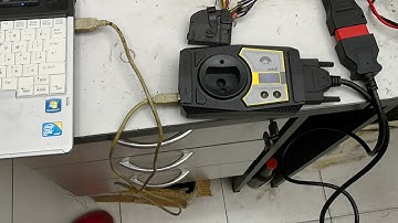 Read isn on bench, lost key cas3+ or change ecu =power by vvdi2.