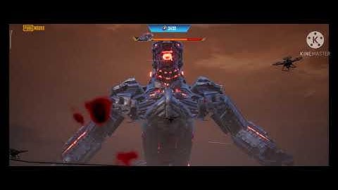 The last stand | Godzilla, kong vs Mechagodzilla | pubg mobile |