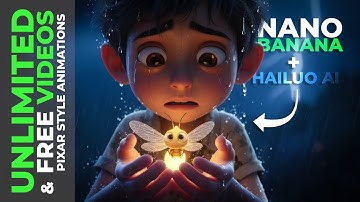 Nano Banana & Hailuo Ai - Make CINEMATIC Ai Animation FILM in 3D Pixar Style (UNLIMITED & FREE)