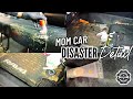 DEEP CLEANING A NASTY Mom Car! Complete Disaster Car Detailing Transformation!