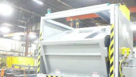 SPECTRUM AUTOMATION COMPANY GONDOLA DUMPER BEVEL GEAR FEED SYSTEM