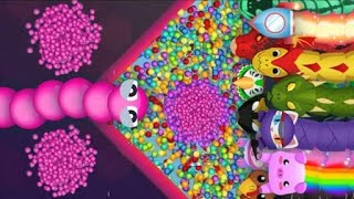 OMG🐍 WOW WHAT A BIGGEST SNAKE 🐍 BEST POINTS COLLECTION HERE 🐍 BEST EPIC SNAKE IO GAMEPLAY 🐍 #gaming