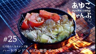 【石川県七尾市　ハートランドヒルズin能登＠いおり】トレーラーハウス泊！オーシャンビューと綺麗な星に癒された。