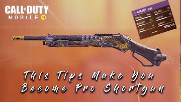 Part 1 - Training CODM | Tips Make You Become A Pro Shortgun | HS0405 Best Gunsmith