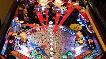 FIREPOWER Pinball Machine (DROP TARGET MOD) ~ GRC Restoration Archive Gameplay ~ MAT Scores 332,640