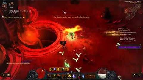 Diablo 3 2.4.3/2.5.0 Crusader Blessed Hammer Hammerdin Build stream nik4kin (part 02) 1080@60