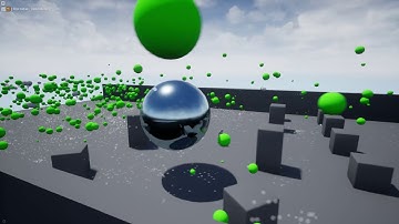 Particle Attraction demo 002 niagara