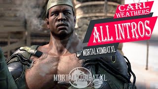 MORTAL KOMBAT XL - CARL WEATHERS ALL INTROS DIALOGUES✔️4K ᵁᴴᴰ 60ᶠᵖˢ PS5