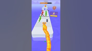 Snake run race gameplay #gaming #shorts #games