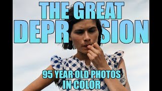 The Great Depression in the US - Colorized Photos from the 1930s