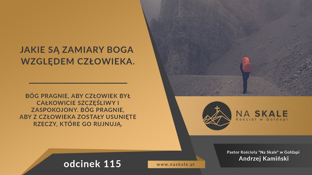 Jakie są zamiary Boga względem człowieka. YouTube