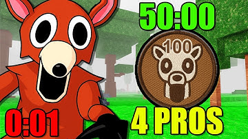 I Speedran 99 Nights In The Forest With 4 PROS.. (World Record)