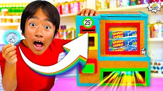 How To Make Diy Real Working Vending Machine With Ryan's World!