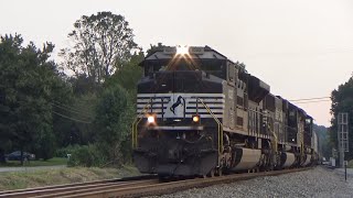NS SD70ACe 1022 w/ Sharp K5LLA Leads Manifest 178 on 9/11/21