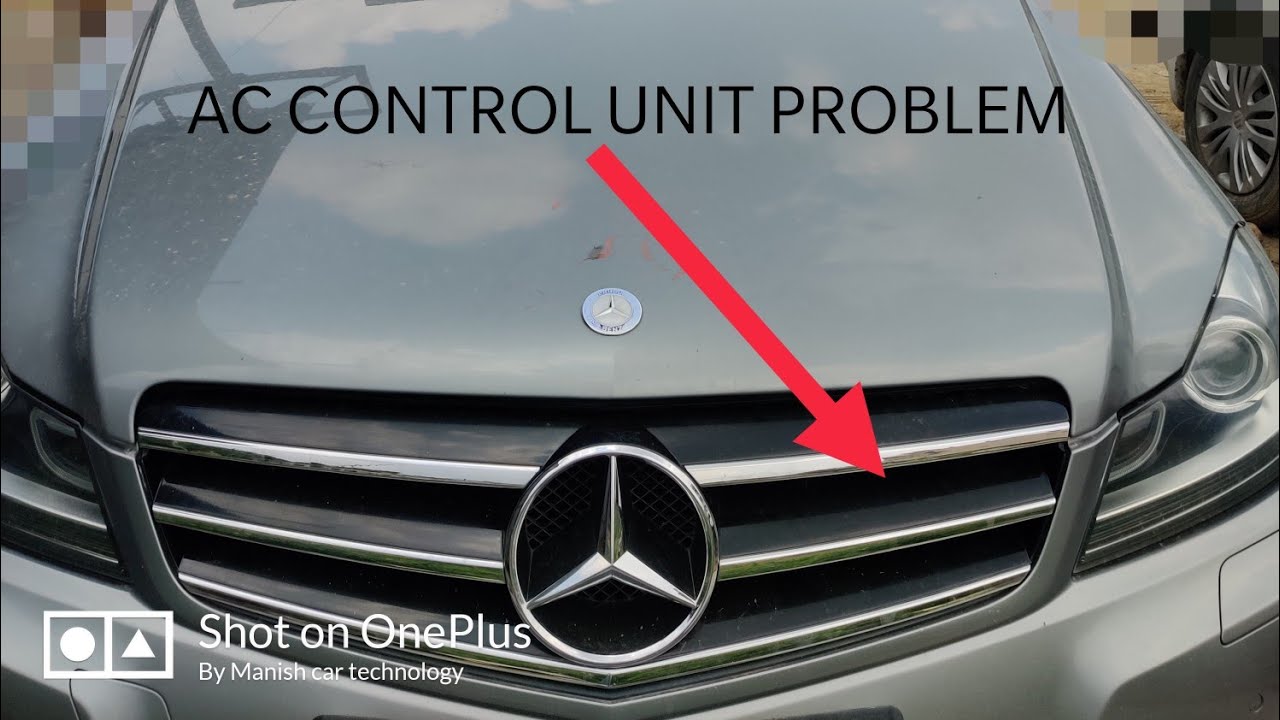 Mercedes Benz part 2 ac button problem fix - YouTube