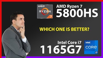 AMD Ryzen 7 5800HS vs INTEL Core i7 1165G7 Technical Comparison