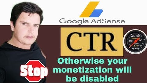 How to Check CTR in Google adsense || How to maintain CTR