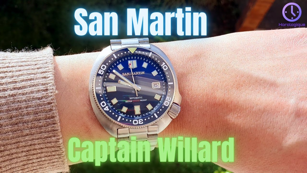 San Martin Willard | The Best Seiko 6105 homage below $200? - YouTube