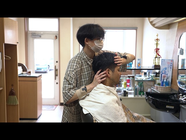 The Master’s Legacy Lives On: Shampoo, shaving and massage by a young apprentice barber.