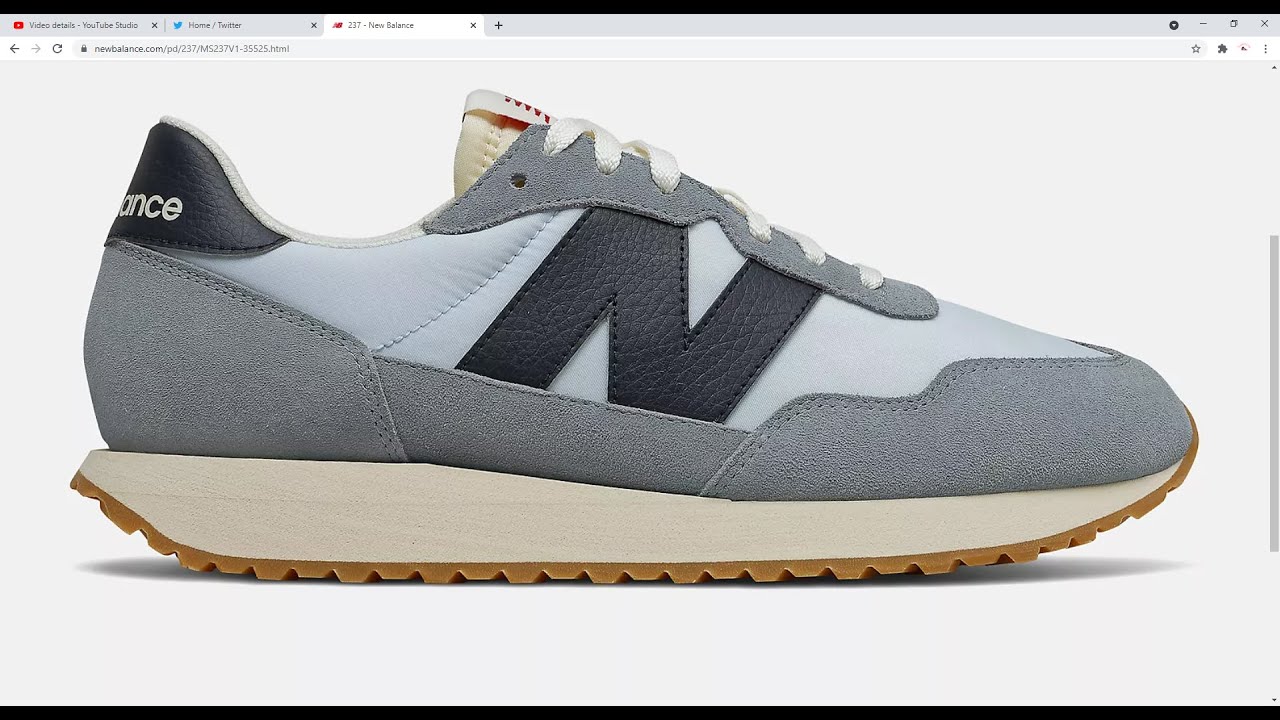 New Balance 237 - YouTube