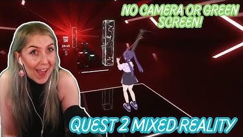 [Quest 2] How to do 3rd Person Avatar View | Beat Saber Tutorial! (No Camera Or Green Screen!)