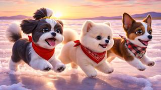 Relaxing Dog Animation 24H 🐶 | Soft Music & Calming Visuals for Dogs screenshot 5