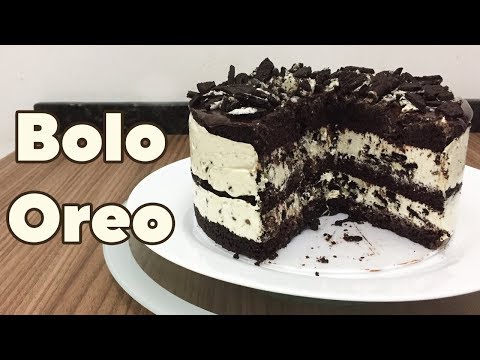 Bolo Oreo - Receita