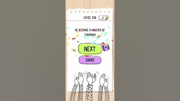 Brain Test Level 238 (NEW) How can Tom jump this time Answer