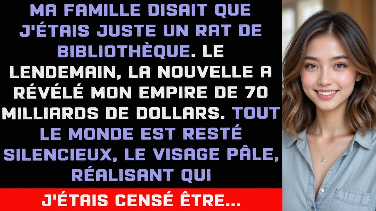 Ma famille se moquait de moi, mais j'ai silencieusement construit un empire de 70 milliards