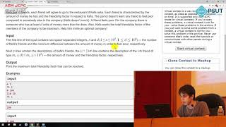Problem CodeForces 580B    Kefa and Companey   Level 1 Lecture 5 Part 7   JCPC Summer Training 2018