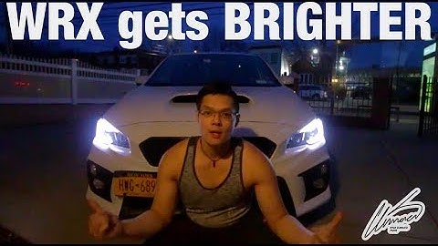 Asa the WRX gets BRIGHTER || 2018 WRX Diode Dynamics C Light INSTALL